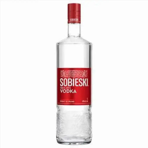 Sobieski Vodka 80 Proof Poland 1.0L LITER