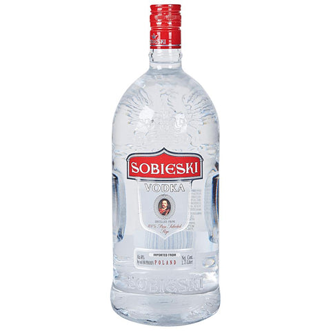 Sobieski Vodka 80 Proof Poland 1.0L LITER - 67
