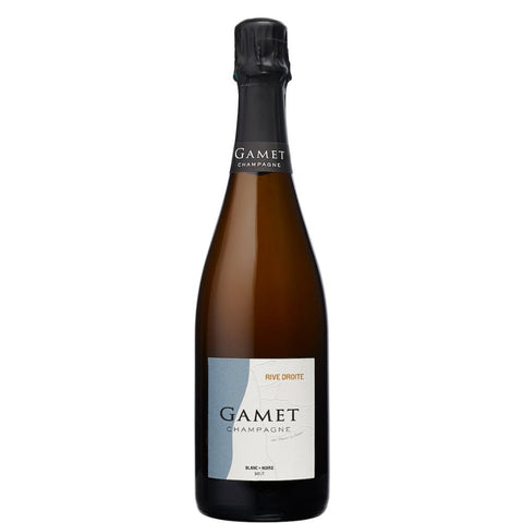 Champagne Gamet 'Rive Droite' Blanc des Noirs Extra Brut 750ml (Introductory Price)
