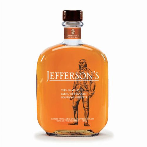 Jefferson's Bourbon Blend of Straight Bourbon Whiskey 82.3 Proof 750ml
